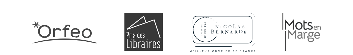 Entreprises clientes qui utilisent Mailchimp au quotidien : Orfeo, le Prix des Libraires, Nicolas Bernardé, Librairies Mots en marge